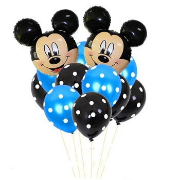Disney Mickey Minnie Folija Baloni Skup Mickey Mouse Balon Dekoracije Rođendana, Dječji Tuš Dječje Igračke, Baloni Isporuke