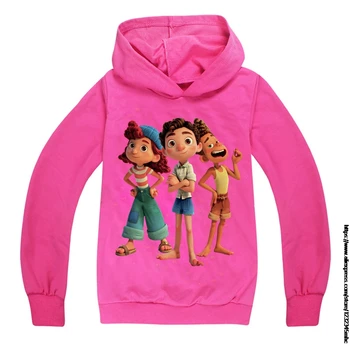 Disney Novi film Luk Dječja odjeća za dječake Majice s kapuljačom Хлопковая dječje jesen odjeća majica za djecu Ružičasta majica za djevojčice