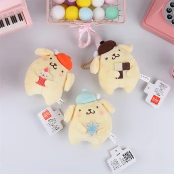 Dječje igračke Sanrio Pliš Cinnamoroll Purin Pas Kawai Plišane igračke Anime Medo Privjesak Privjesak Mekana igračka za djevojčice Darove