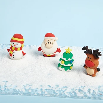 Dječji božićni pokloni Gumica u obliku Djeda Mraza Gumica u obliku Crtića Studentske Kreativne Tiskanice nagrade Pribora