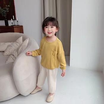 Dječji Fancy hlače za djevojčice 2021 g. Nove Proljeće-ljeto dječje hlače u korejskom stilu u stranoj stilu za odmor