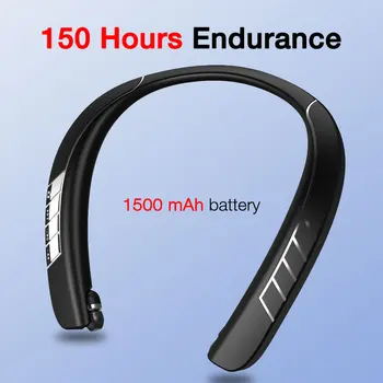 EARDECO 1500 mah Baterija Bluetooth Slušalice su Bežične Slušalice Bas Slušalice Vratne Remen Stereo Sportski Slušalice sa Mikrofonom, TF Kartica
