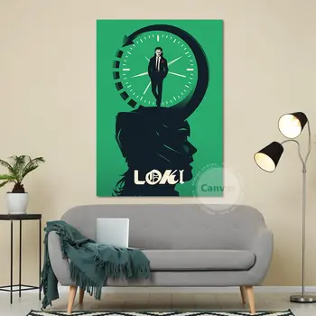 Film Loki Platnu Ukras Ispisuje Plakat dekor Fotografije Home Dekor Dnevni boravak Spavaća soba Likovna Slikarstvo