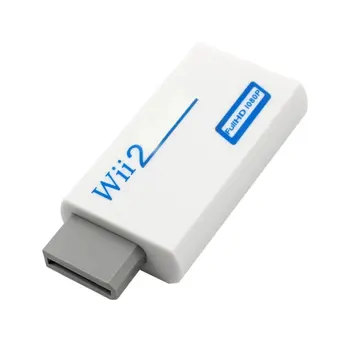 Full HD 1080P Wii u HDMI-kompatibilnu pretvarač Adapter Wii2HDMI-kompatibilan Pretvarač 3,5 mm Audio za PC HDTV Monitor Zaslon