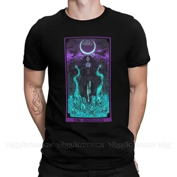 Gatanje Kartama Tarot Smrti Drevni Novi dolazak t-Shirt Dizajn Tarot Karte Smrti Morrigan Košulja, izreza od pamuka, za muškarce Majice