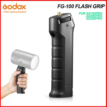 Godox FG-100 Ručka za bljeskalice Ručno Stabilizator za AD100PRO AD200PRO AD300PRO Skladište Speedlite Ručka za flash Ručka 1/4 inča Vijak