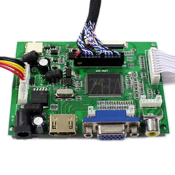 HDMI+VGA+AV Kontroler Kit Monitora za CLAA101NB01 CLAA101NB01A CLAA101NB03 CLAA10 LCD display LED Zaslon Vozač Naknade Kontroler