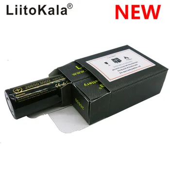 HK LiitoKala lii-50A 26650 5000 mah litij baterija 3,7 5000 mah 26650 baterija baterija baterija baterija baterija 26650-50A pogodna za izbijanje novi