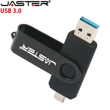 JASTER USB 3.0 Flash drive za smartphone Metalna ručka 64 GB flash drive 32 GB 8 GB OTG vanjski disk micro usb memory stick