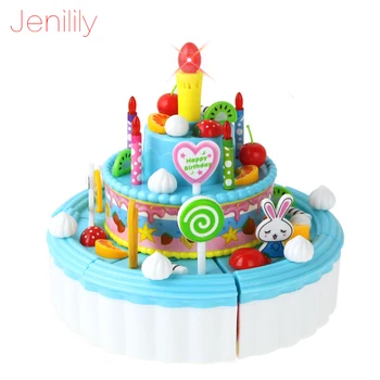 Jenilily Kuhinja igračke za djevojčice se Pretvaraju da Igraju, Rezati Tortu za rođendan, Hrana, Igračke, hrana za djecu, Igračke za dom, cocina de jugu
