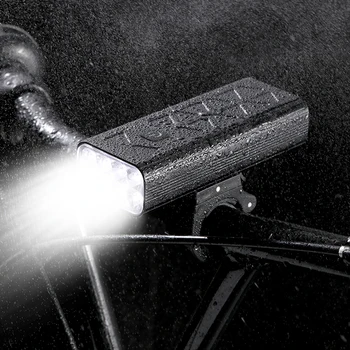 JumpingFish 5000LM Biciklistička Fenjer Moćan 8*LED Biciklistička Fenjer 10000 mah USB Punjiva kao napajanje Komplet prednjih i stražnjih svjetala