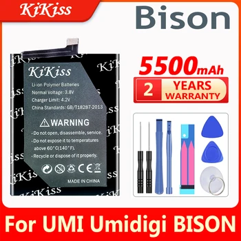 KiKiss 5500 mah Smjenski Baterija bison za UMI Umidigi BISON