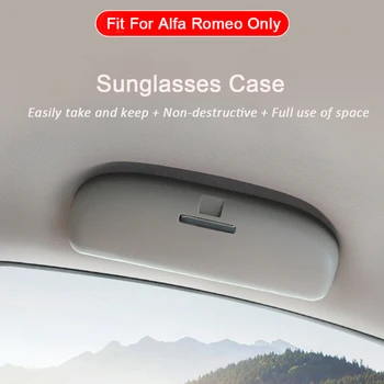 KIQI ABS Auto-Torbica Za čaše Držač za Alfa Romeo Sunčane naočale Kutija Za držanje Pribora