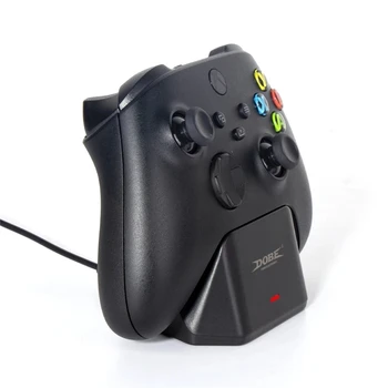 Komplet za punjenje kontrolera za Xbox Serise S X Stalak za punjenje priključna stanica za gamepad za Xbox One S X Stalak za punjenje baza za bateriju i poklopac pretinca za baterije