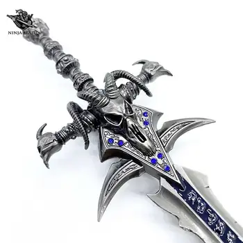 Kralj-leach Arthas Mač Ledene Tuge Kraljevske Garde Ллейн Rinn I Nož WOW Mini Metalni Model Igrači Poklon Nož Privjesci