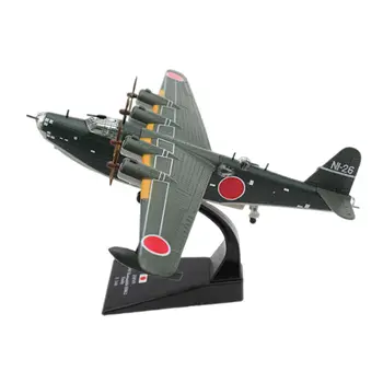 Lijevanje pod pritiskom Legure Kawanishi H8K Avion Avion mornarice Japan Air 1:72 Emily Zbirka Modela za Djecu Dar Stolni Ukras Igračka