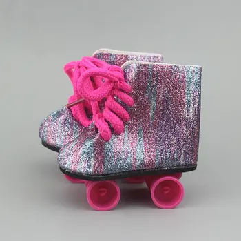 Lutkarske koturaljke za 17-inčni američkih lutkarsku cipele za 43 cm, Lutke Reborn Baby Modne darove za djevojčice Pribor za lutke