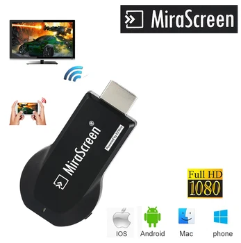 M2 Plus TV Stick 1080P HDMI-kompatibilnu M2 Pro WiFi Zaslon TV-ključ Prijemnik s DLNA Miracast Za IOS, Android AnyCast