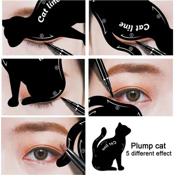 Mačja linija Eyeliner Matrice Olovka Za oči Predložak Pogon Model Pro je Alat za Šminkanje Očiju Postavlja Pogon za Uljepšavanje trepavica DIY Tutorial Kozmetika