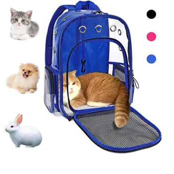 Mačja torba Prozračni Prijenosni Ruksak za nošenje kućne ljubimce, Za pse i mačke Ruksak za putovanja na otvorenom Transparentno Svemirski ruksak za kućne ljubimce Mačja torba
