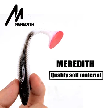 Meredith ribolov 3 kom. 18 g 10 cm dugačak rep ribolov soft mamac Wobblers Ugrađeni protuteža ribolov mamac užaren