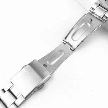 Metalni Remen 12 mm 14 mm 16 mm 18 mm 20 mm 22 mm Univerzalna Smart-Remen Za sat Narukvica Od Nehrđajućeg Čelika Srebrna