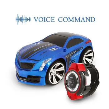 Mini-Automobil sa Daljinskim upravljačem Sa Svjetlosne satima, Radio s Glasovnom aktivacijom, radio kontrolirani Intelektualni Drift Utrke Električni Model, Poklon Igračke za djecu