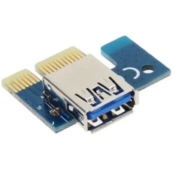Mini-grafička kartica USB3.0 Stoji kartica PCI-E 1X Do 16X Adapter za Proširenje za майнинга Alat za Майнинга Pribor za майнинга