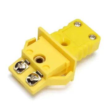 Minijaturni Priključak za termoelement sa žutom Ljuskom, Mini Konektor za spajanje Mini Alatne K-Tipa