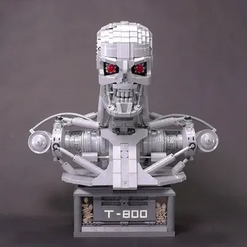 MOC Filma Terminatora T-800 Полураспад Avatar Model DIY Gradivni Blokovi Kolekcija poznatih likova Dječje Igračke Poklon za dečka