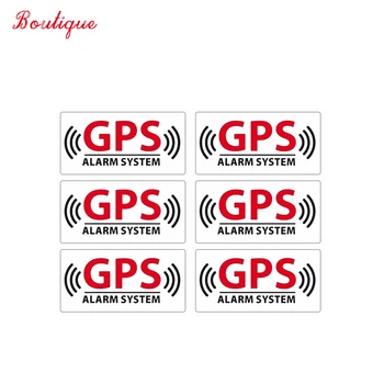 Moderan alarm GPS uređaj za praćenje upozorenje o sigurnosti vinil vodootporne poklopac ispočetka naljepnica za automobil prozor 5 cm x 3 cm pvc