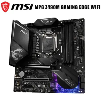 MSI MPG Z490M GAMING EDGE i WIFI Nova matična ploča LGA 1200 4xDDR4 128 GB PCI-E 3.0 M. 2 Bluetooth 5.1 Bežični Intel Z490 Micro-ATX