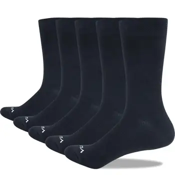 Muške čarape YUEDGE Prozračna Расчесанные Pamuk Svakodnevne čarape za posade Ljetne Čarape 5 Parova 37-46 EU