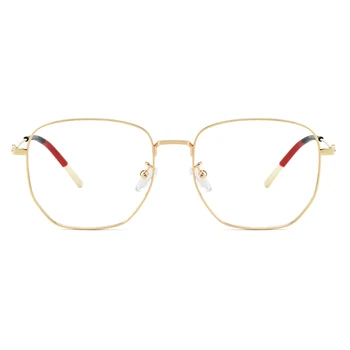 Muški Retro Četvrtaste Naočale od legure titana s velikim okviri za naočale pri kratkovidnosti, Naočale na recept, Ženske modne naočale u okvirima MD03690