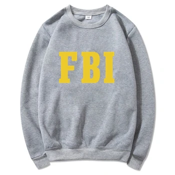 Nova Akademija FBI Квонтико Virginia Veste Za muškarce Proljeće i Jesen Pamuk Ca runo Muški pulover Majica