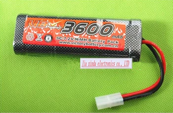 Nova baterija baterija baterija baterija baterija Power SC 7.2 U 3600 mah NI-NH Trkaći model akumulatora s daljinskim upravljanjem