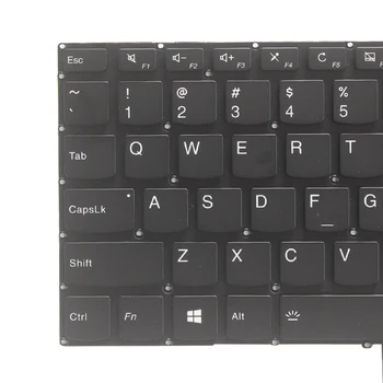 Nova tipkovnica laptop SAD za Lenovo Flex 4 Flex 4-1570 Flex 4-1580 crna s pozadinskim osvjetljenjem