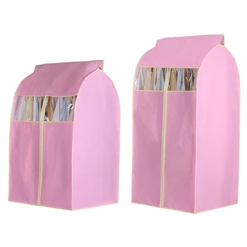 Novi dolazak Pink torba za odjeću Viseći Organizator Torba za spremanje Torbe za pohranu tkanina Prašinu Torbica Ormar za Vješanje organizator