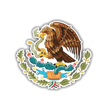 Novi Smiješno Grb Meksika Moto Naljepnice Naljepnica Na Vozilo Poklopac Ogrebotine Vodootporan Branik Prozor Pvc 13 cm X 13 cm