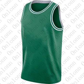 Običaj muške sportske dresove za američke košarke Boston s vezom Кемба Walker Jason Tatum Джейлен Brown Larry Bird