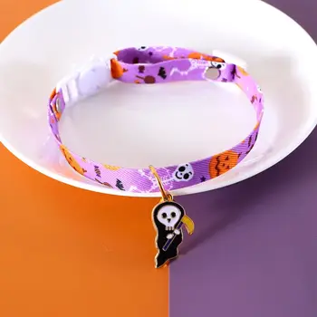 Ogrlica za mačke ogrlica za kućne ljubimce na temu Halloween ogrlica za mačke ogrlica za mačke sa колокольчиком ogrlica za mačku