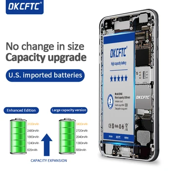 OKCFTC Originalni BM3A Za Xiaomi Mi Bilješka 3 Zamjena 4300 mah telefon Baterija Velikog Kapaciteta +Besplatni Alati