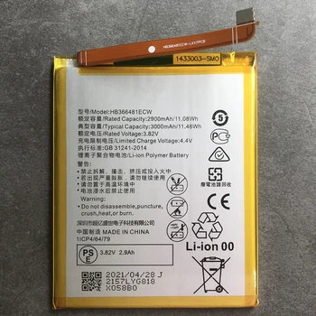 Original Baterija za Huawei Honor 8 5C 6C Pro Nova 2 lite 3E GT3 Y6 Prime Honor 7C 7A 9i 9 Lite 2018 P Smart G9 P9 P10 P20 Lite