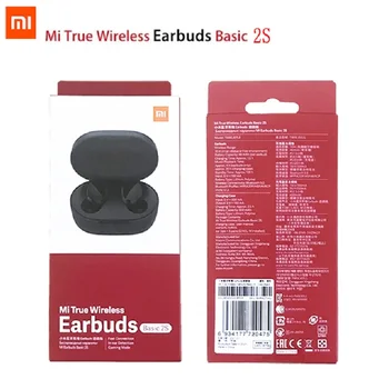 Originalna Bluetooth Slušalica Redmi Airdots 2S Globalna Verzija Xiaomi Ove Bežične Slušalice Osnovni 2 Mikrofona Način Igre Niske Latencije