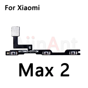 Originalna Gumb Gore Dolje Tipka za Isključivanje zvuka Uključivanje / Isključivanje Zvuka Fleksibilan Kabel za Napajanje Za Xiaomi Mi Note Max Mix 2 2s 3 F1 A3 A2 A1 Lite Pro