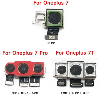 Originalna Straga stražnja Kamera Za Oneplus 7 Pro 7Pro 7T Jedan plus 1+7 Osnovni Modul Kamere Sa Prednje Strane Zamjena Fleksibilnog Kabela Rezervni Dijelovi