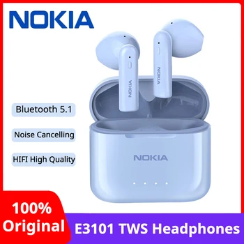 Originalne Slušalice Nokia E3101 TWS Bežični Sportske Bluetooth Slušalice S Mikrofonom, Шумоподавляющая Slušalice, Slušalice