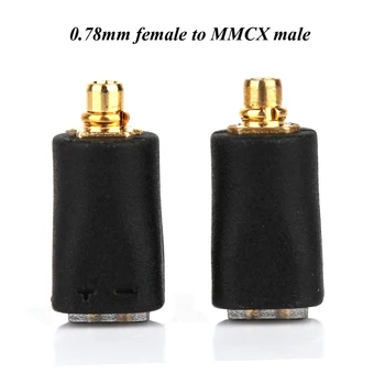 Par hifi audio MMCX Pretvarač 0,78 MM Priključak za slušalice Pretvarač 0,78 mm u mmcx hi-end mmcx u qdc