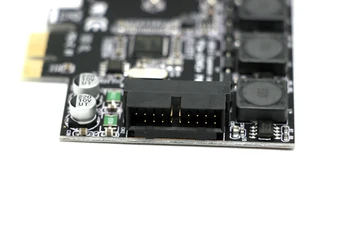 PCI-e X1 - 4-port kartica USB 3.0 (2 Ulazni Port + 19-pinski Priključak 2 Domaćih luka)