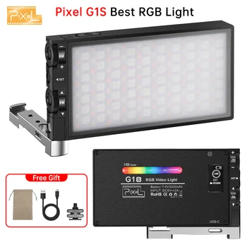 Pixel G1s RGB Видеосвет Ugrađeni 12 W baterija baterija baterija baterija Baterija LED Svjetlo Kamere 360° Boji 12 Zajedničkih Svjetlosnih Efekata Žarulja